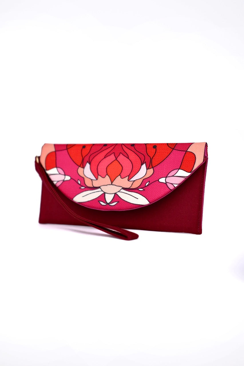 Red Orchid Wallet