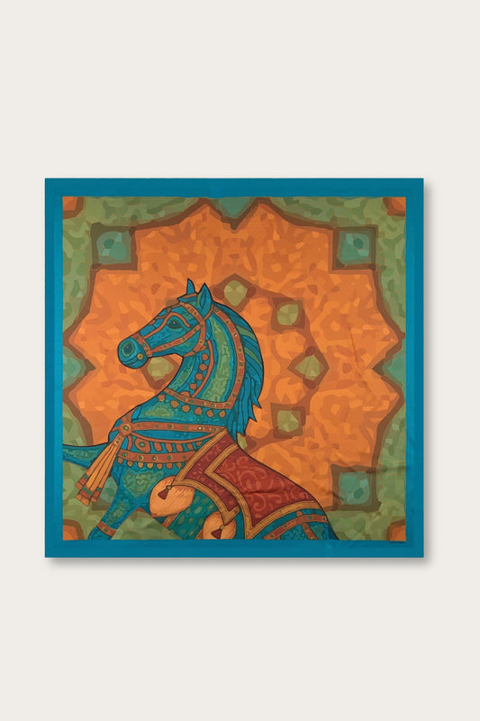 Emerald Horse Scarf