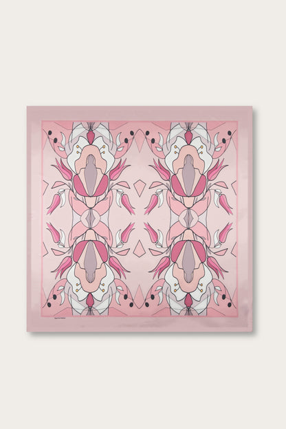 Pink Orchid Scarf