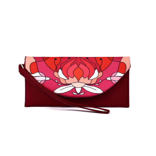 Red Orchid Wallet