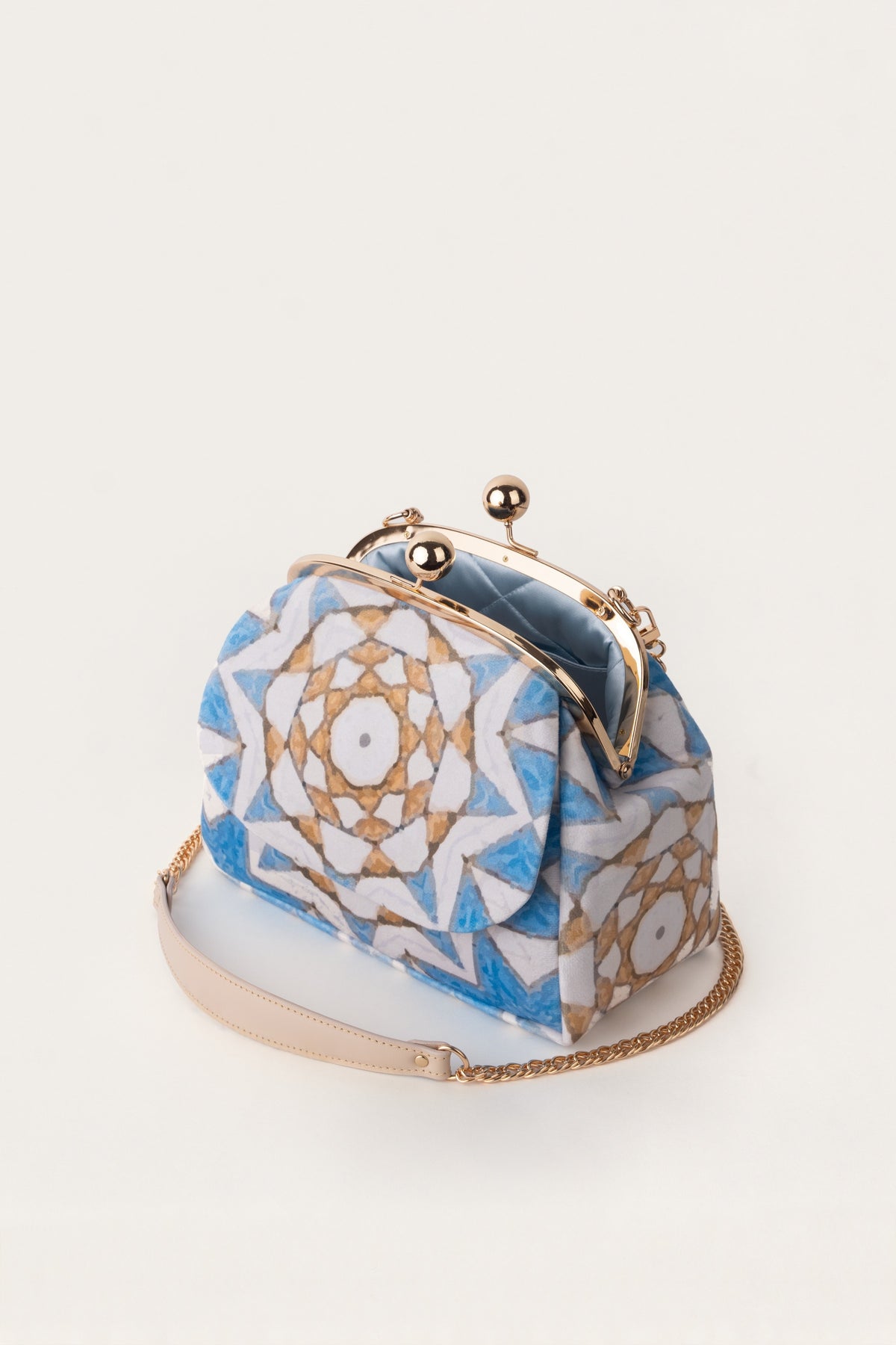 Azure Clutch Bag