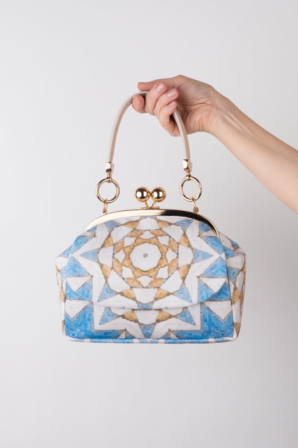Azure Clutch Bag