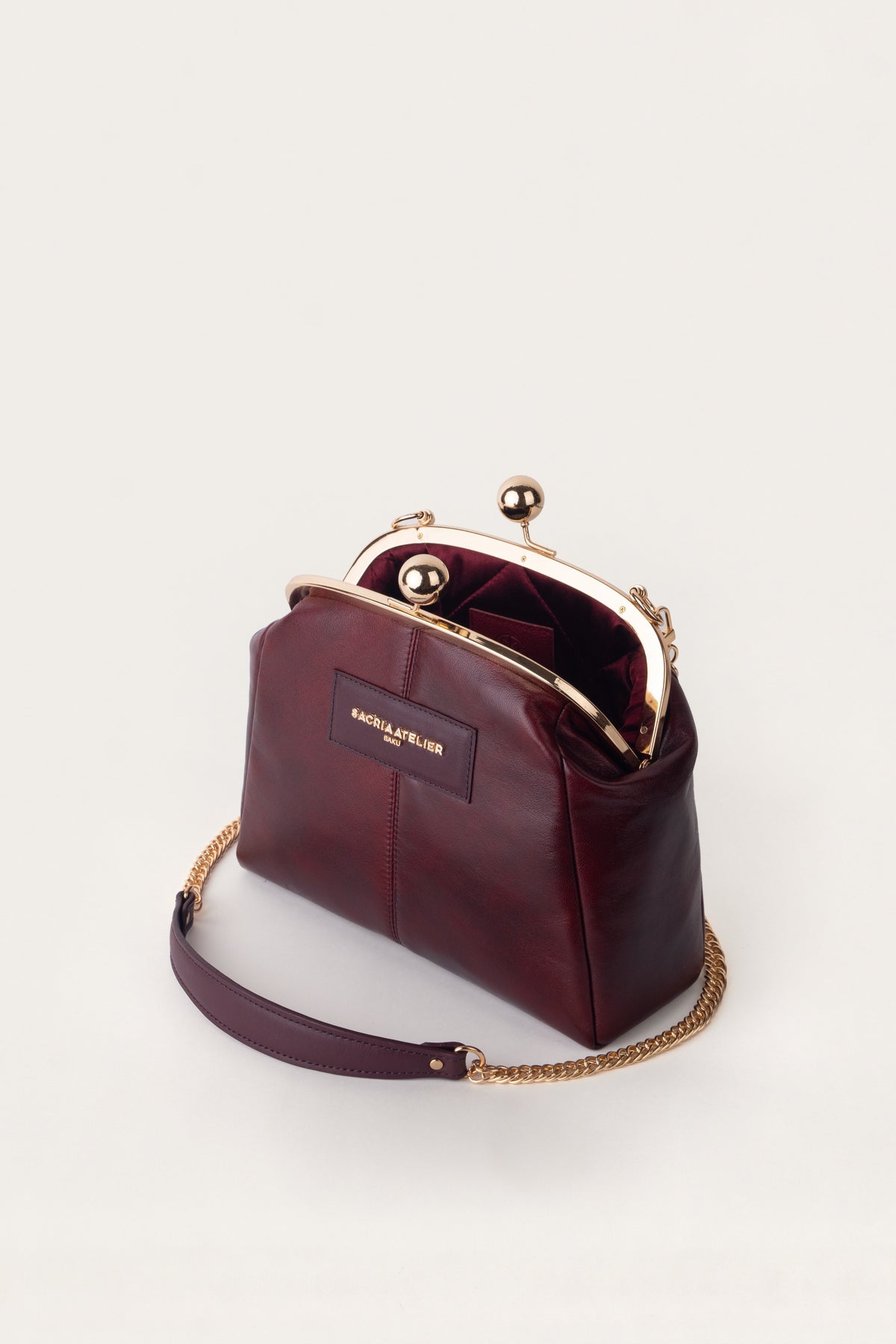 Burgundy Leather Bag