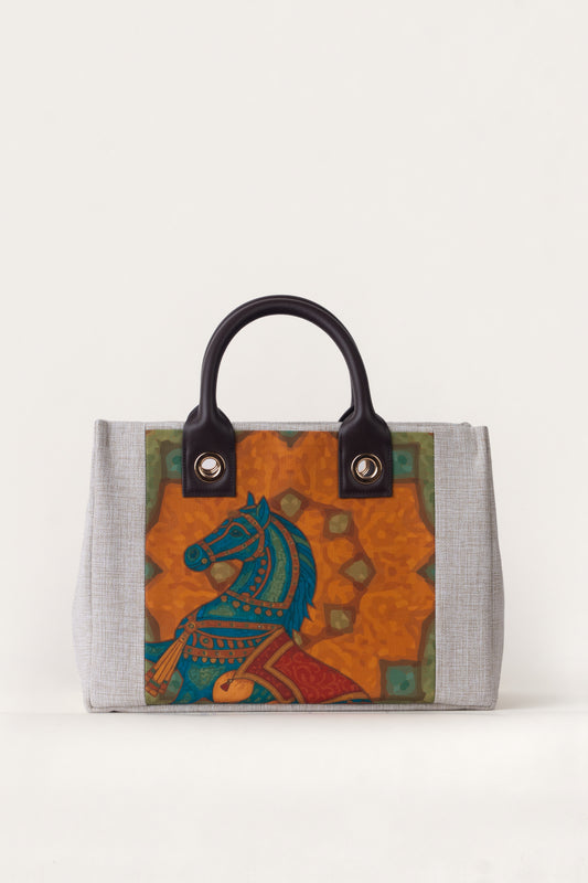 Emerald Horse Tote Bag