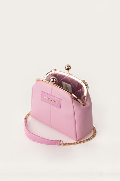 Pink Leather Bag