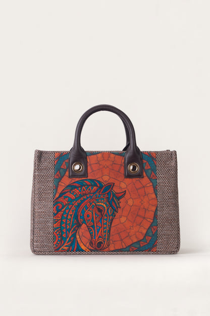 Sunset Horse Tote Bag