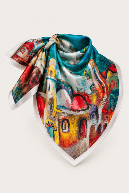 Morning in Old City Scarf